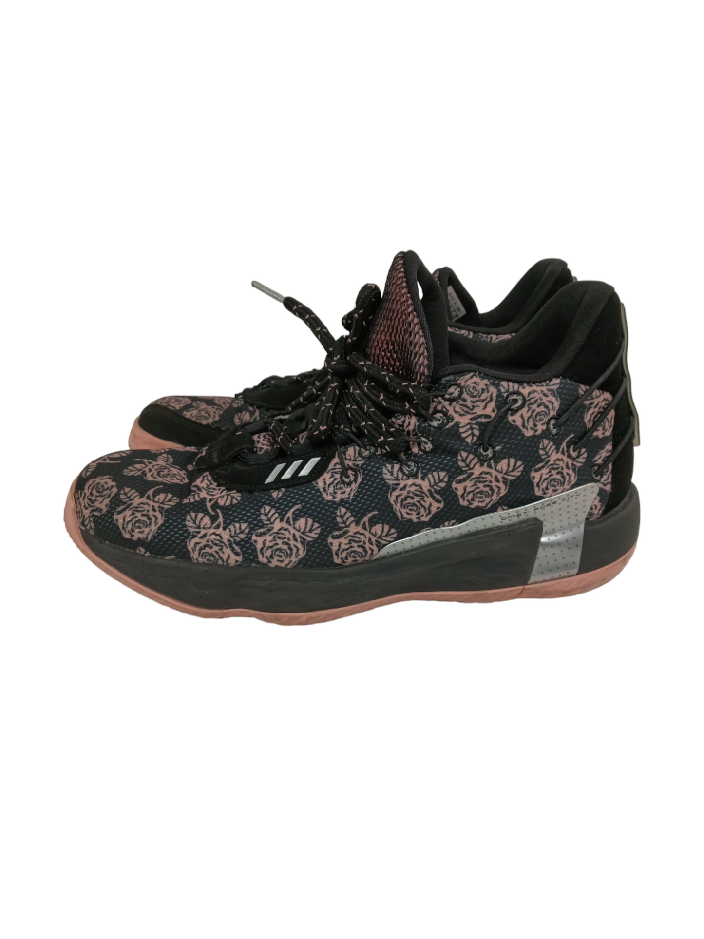 adidas Sneaker Size US10 1/2 FZ1092 Mens Black/Pink (Rank B)