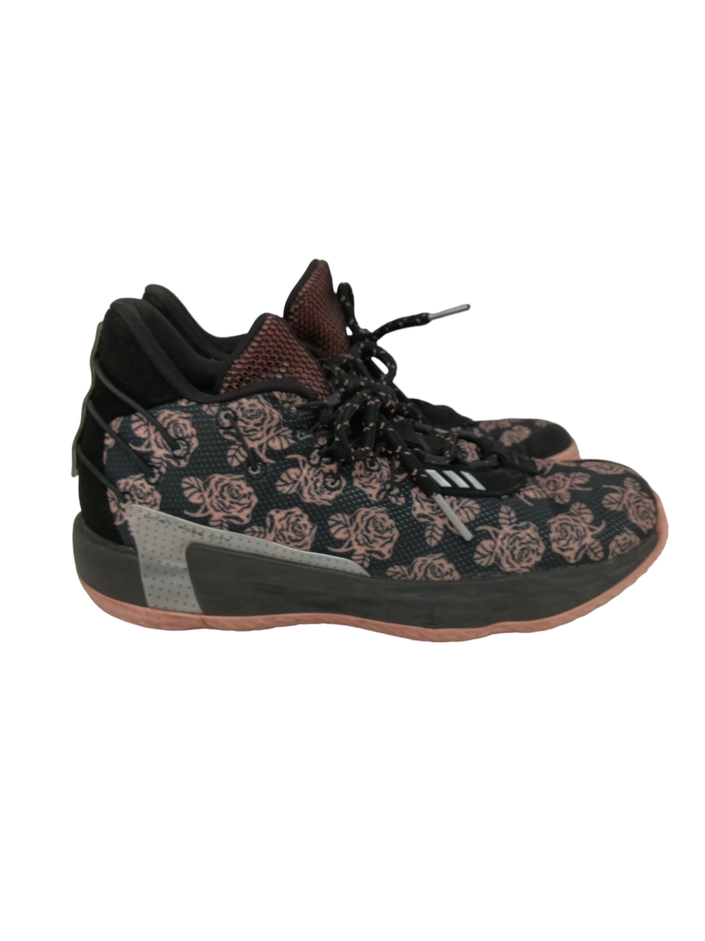adidas Sneaker Size US10 1/2 FZ1092 Mens Black/Pink (Rank B)