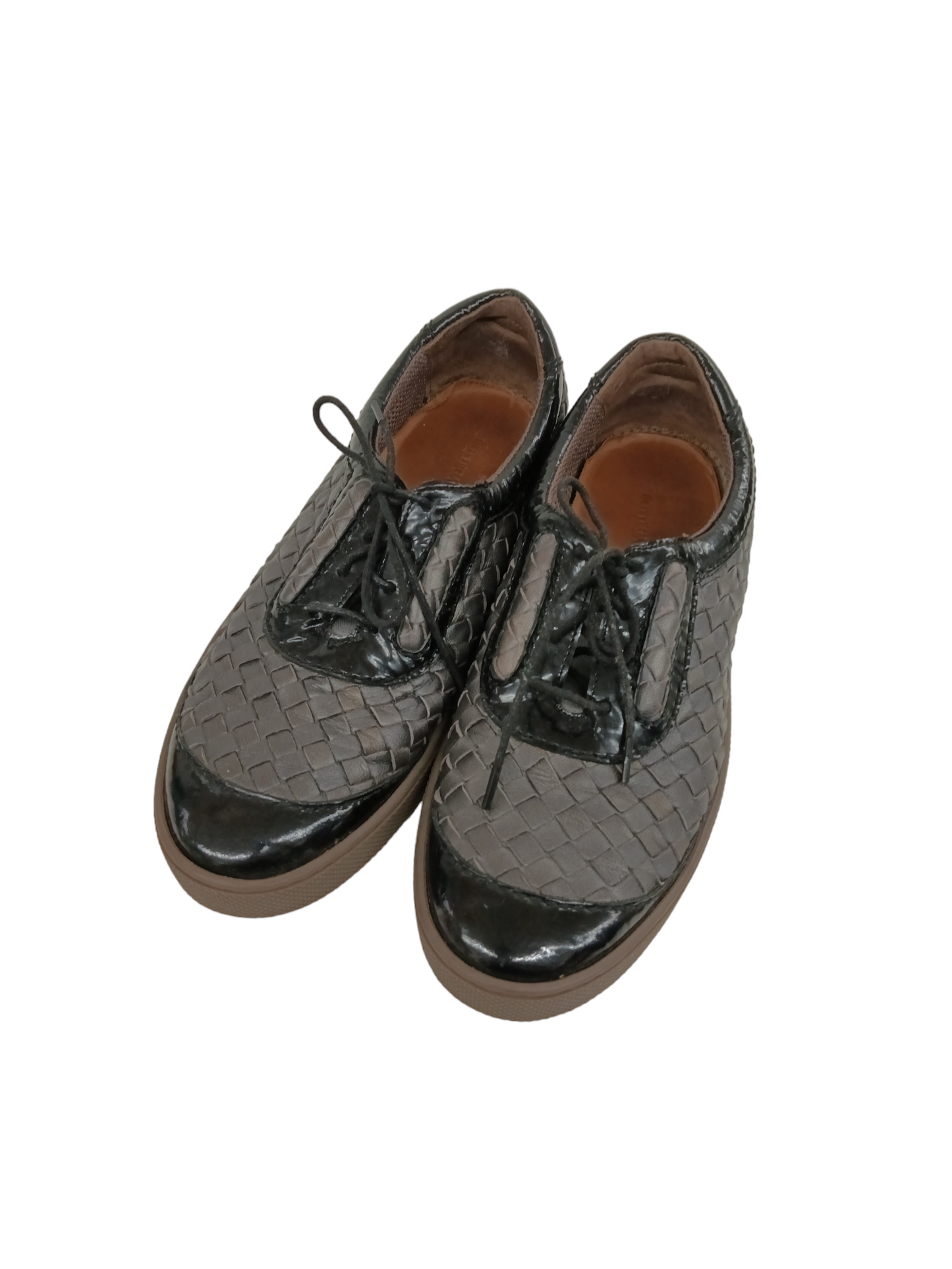 BOTTEGA VENETA Sneaker Lady's Size 25.5cm Black (Rank B)