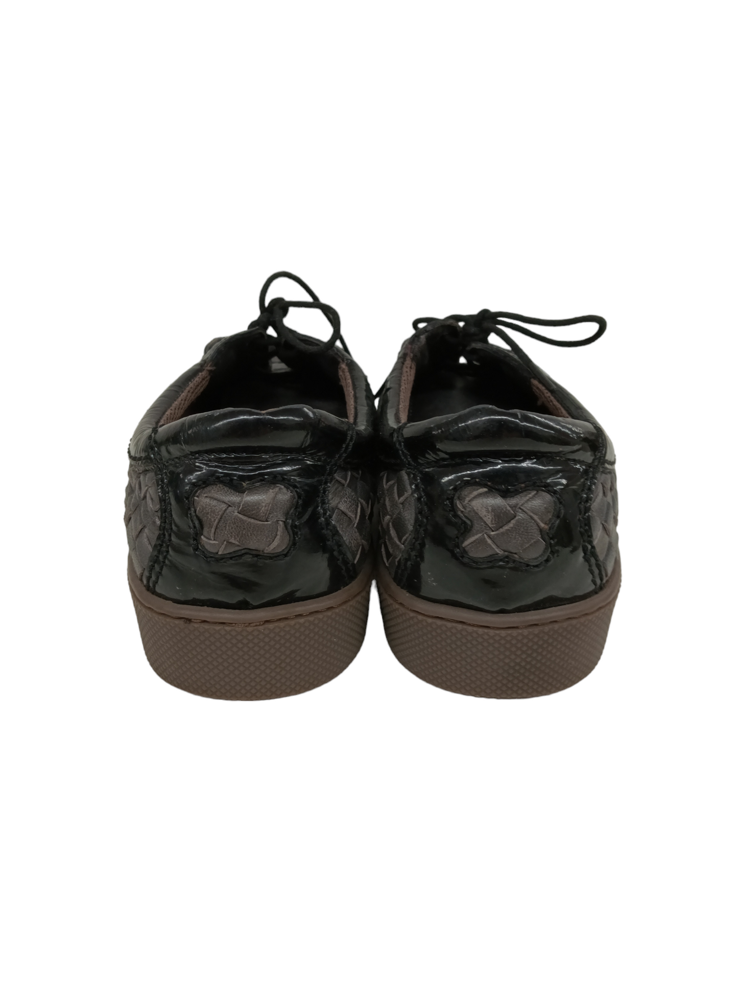 BOTTEGA VENETA Sneaker Lady's Size 25.5cm Black (Rank B)