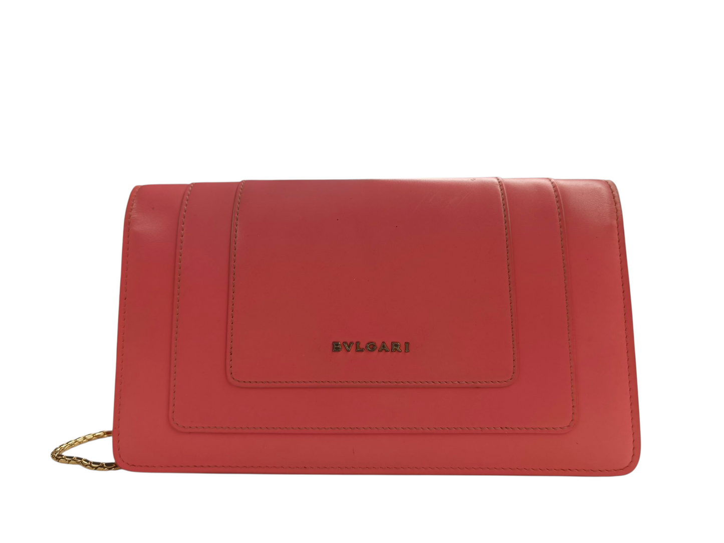 BVLGARI Shoulder Bag Pink Rank (B)