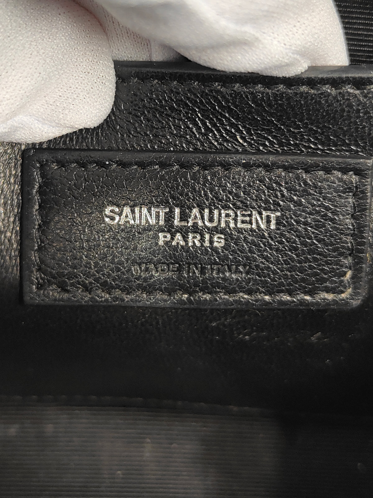 Saint Laurent Paris Shoulder bag 474366 Black 1218 Rank(B)