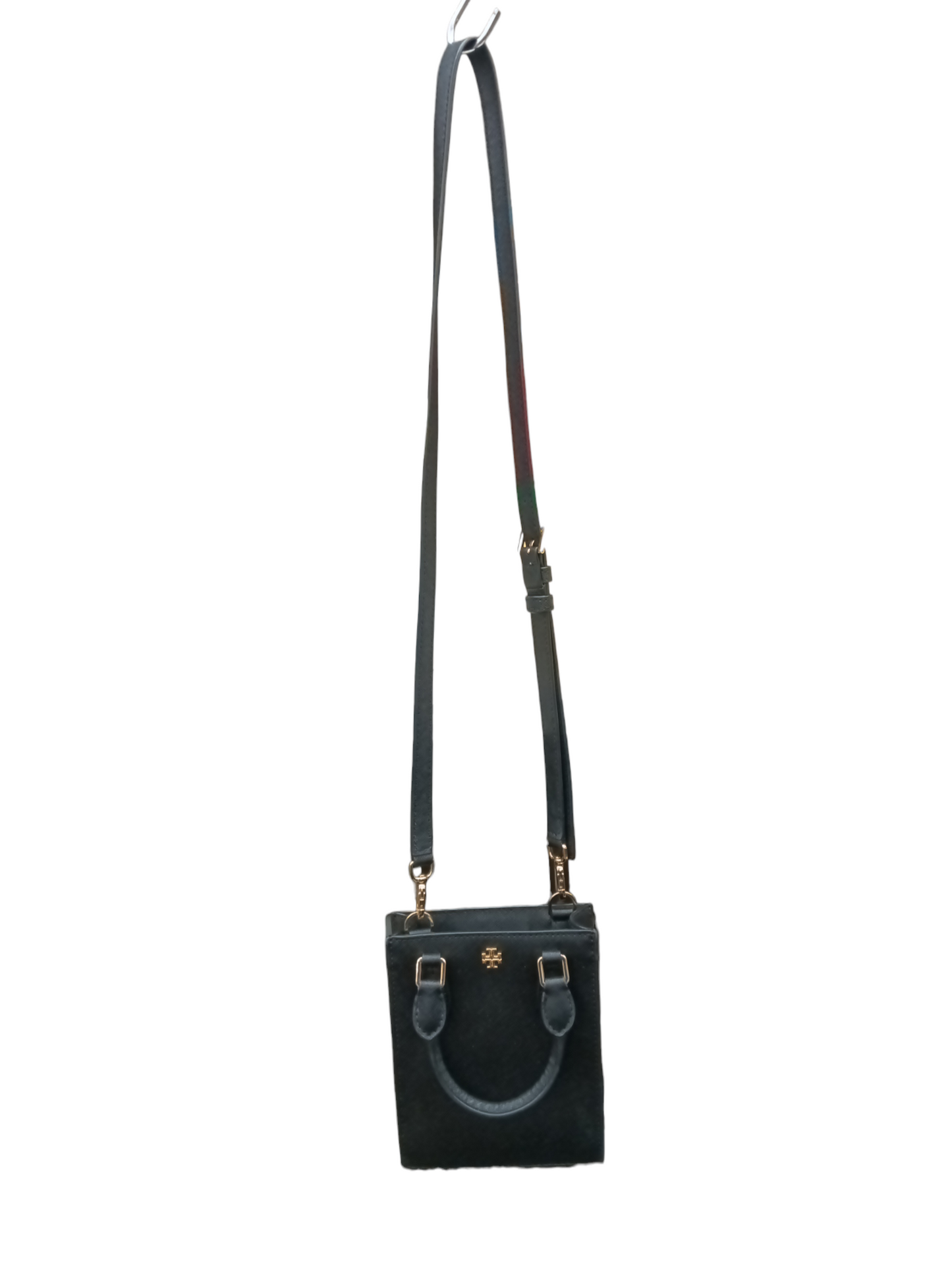 TORY BURCH Mini Tote Bag 82768 Black (Rank A)