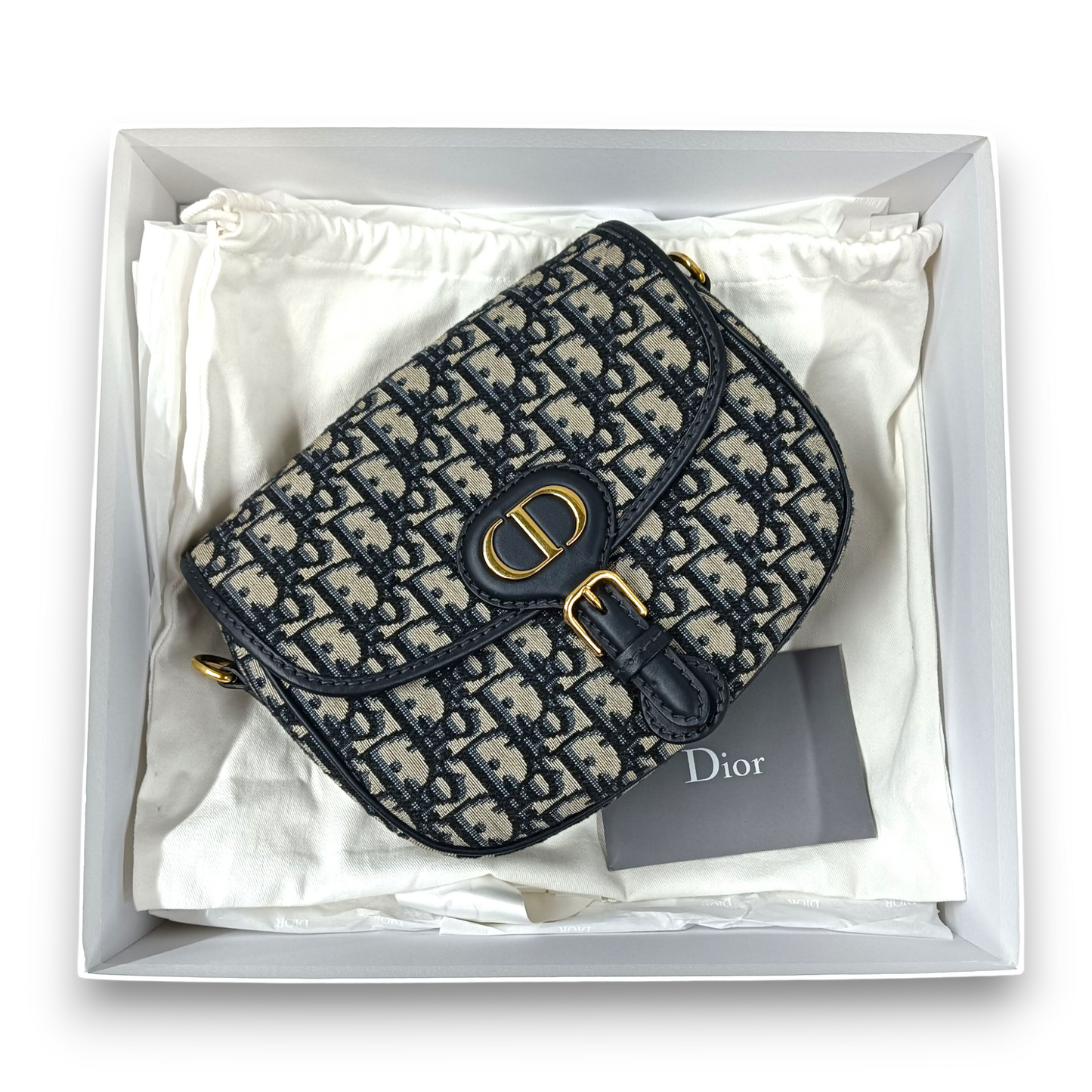 Christian Dior Shoulder Bag M9319UTZQ Rank (B) Beige/Navy