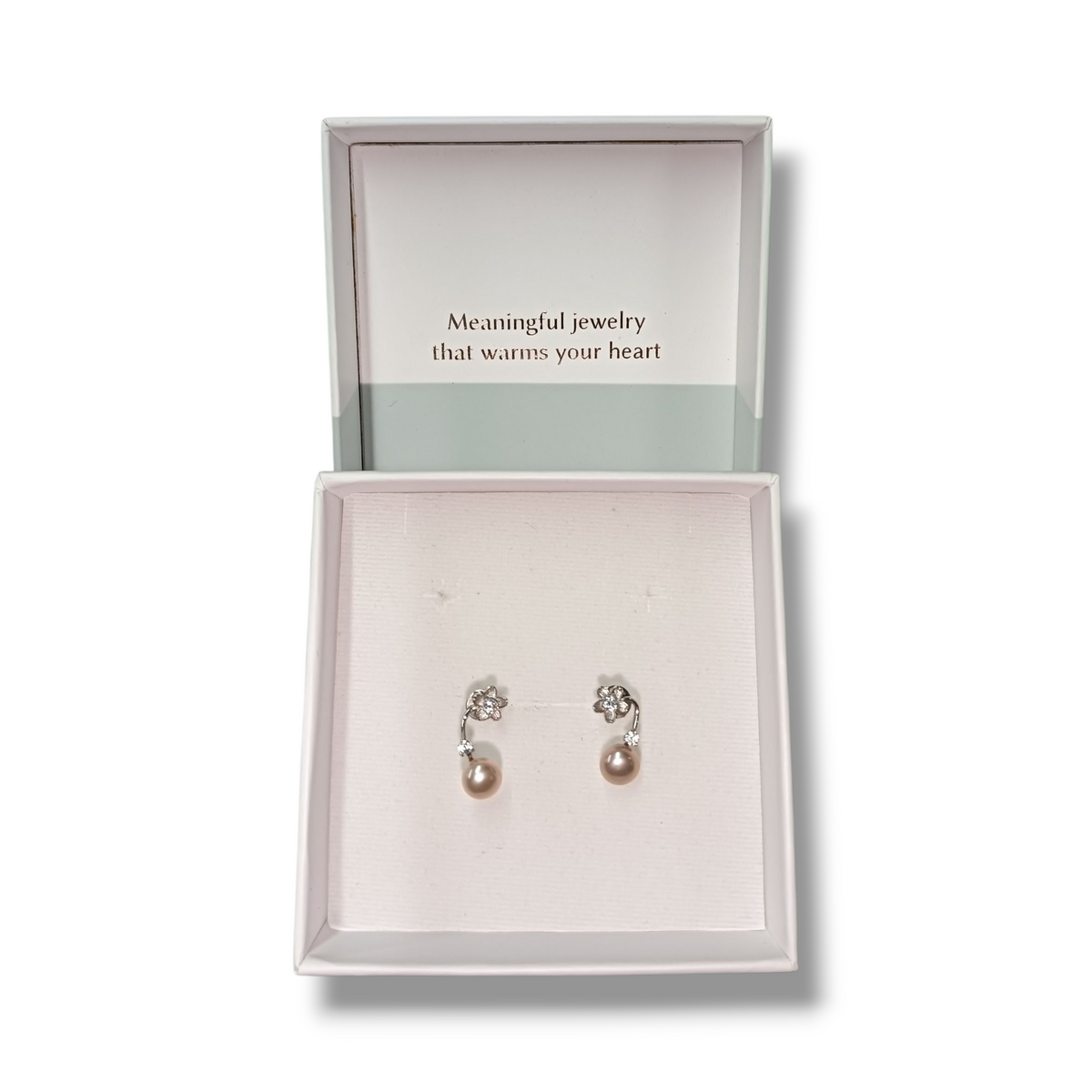 RAVIPA EARRING SILVER/PINK SAKURA AND PINK PWARL -DI RANK(B)