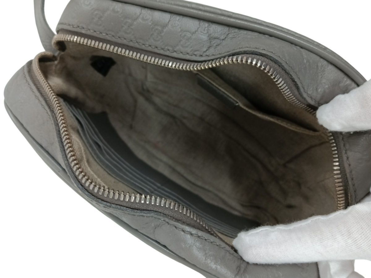 GUCCI SHOULDER 449413 LIGHT GRAY