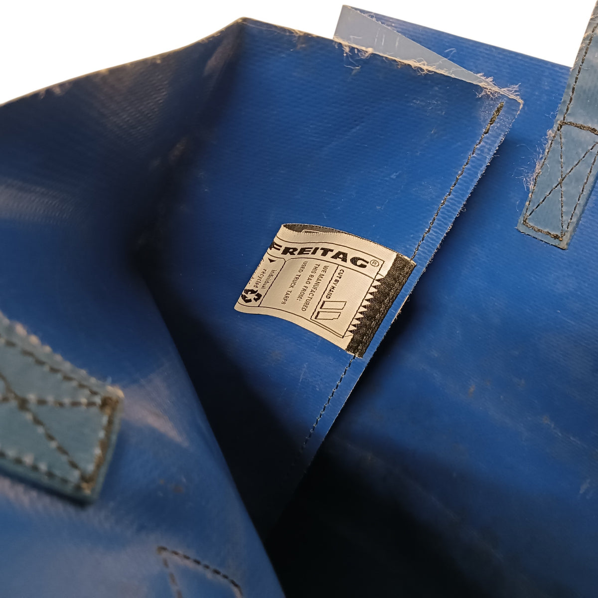 FREITAG Tote Bag Blue Rank(B) Stain