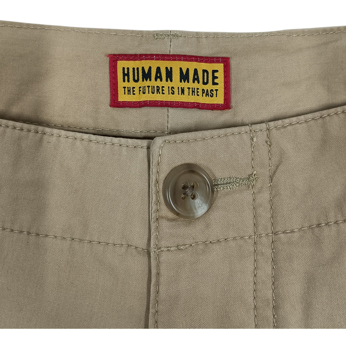 HUMAN MADE Half Pants SIZE L Beige HM31PT008