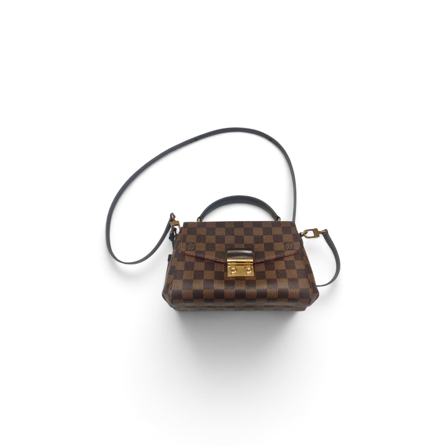 LOUIS VUITTON 2WAY BAG DAMIER BROWN *SCRATCH* RANK (B)