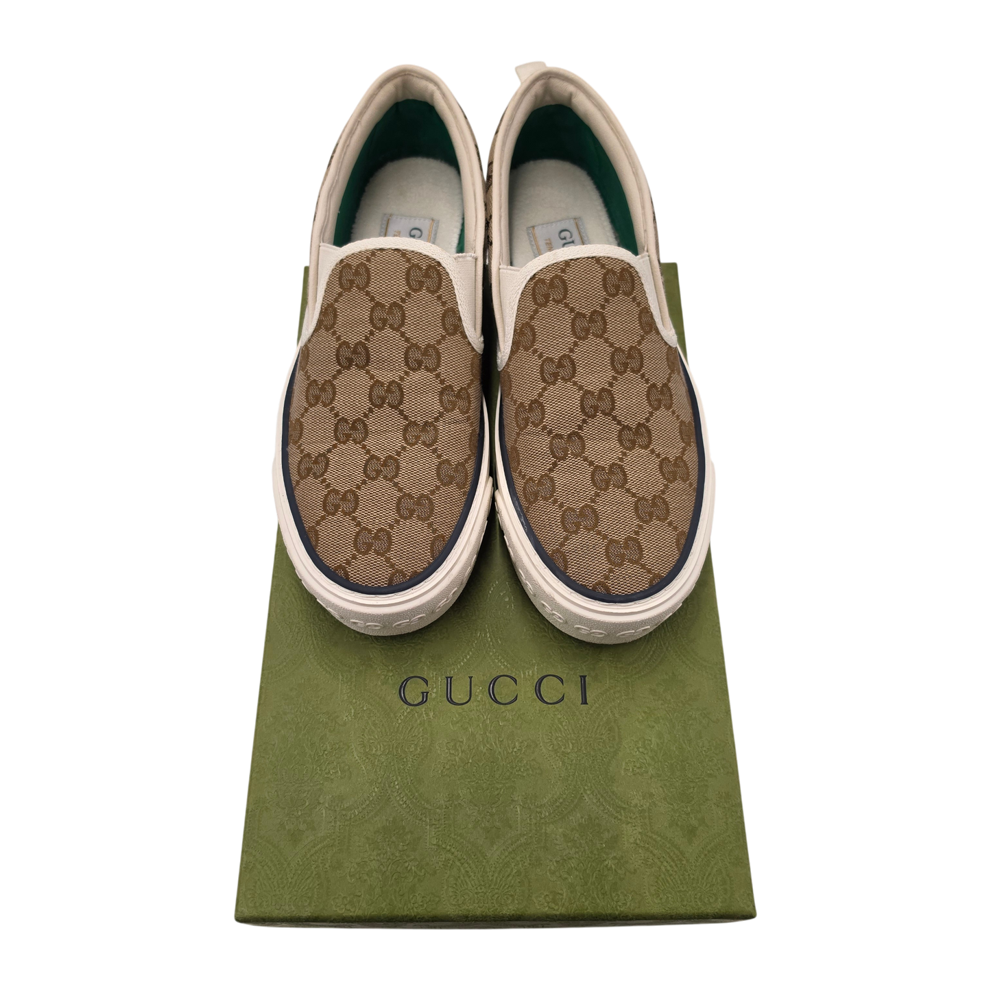 GUCCI Slip-on 37+ Brown Rank (AB) 624733 2HK40