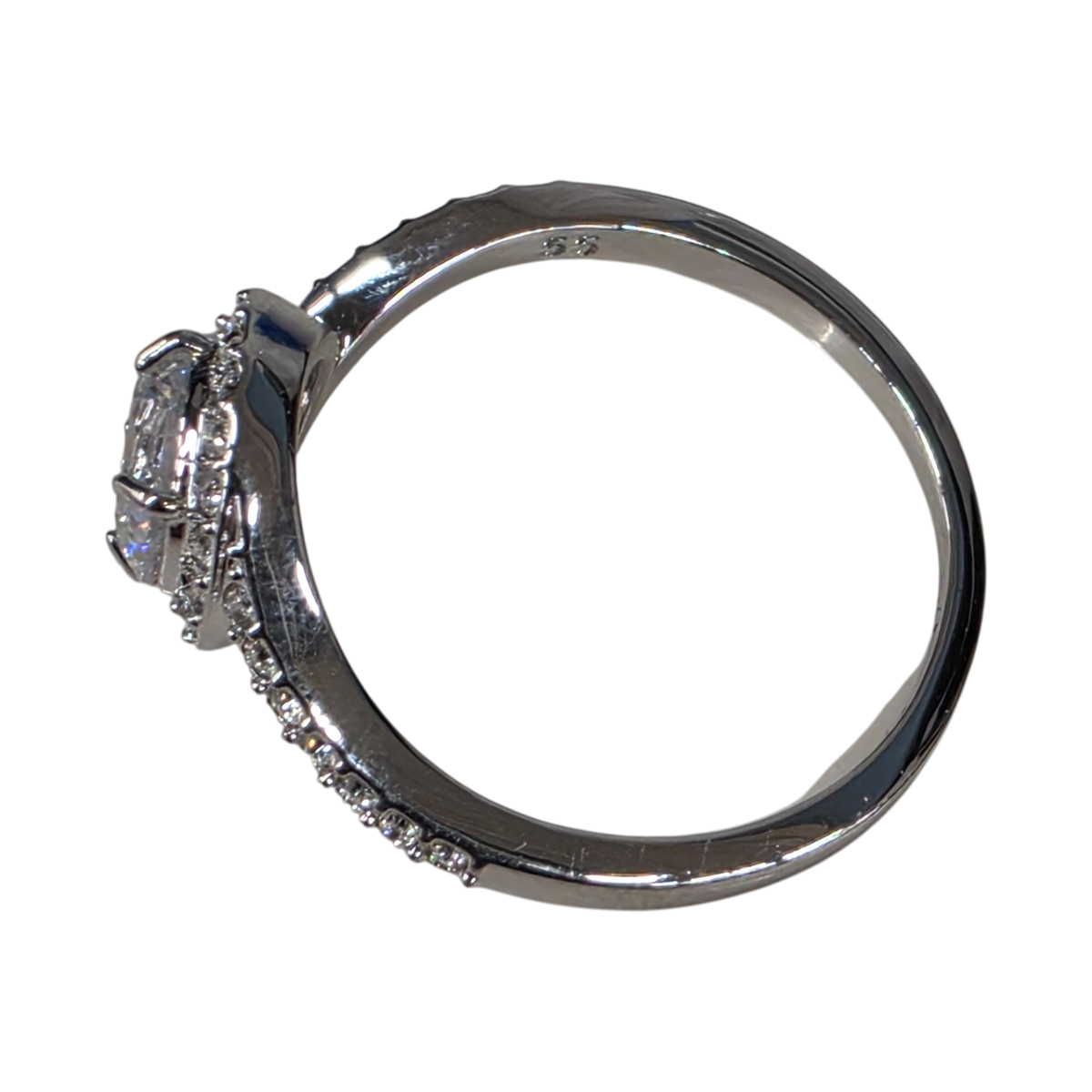 Swarovski Rank (B) Attract Light Swirl Ring size 55 - 5181006