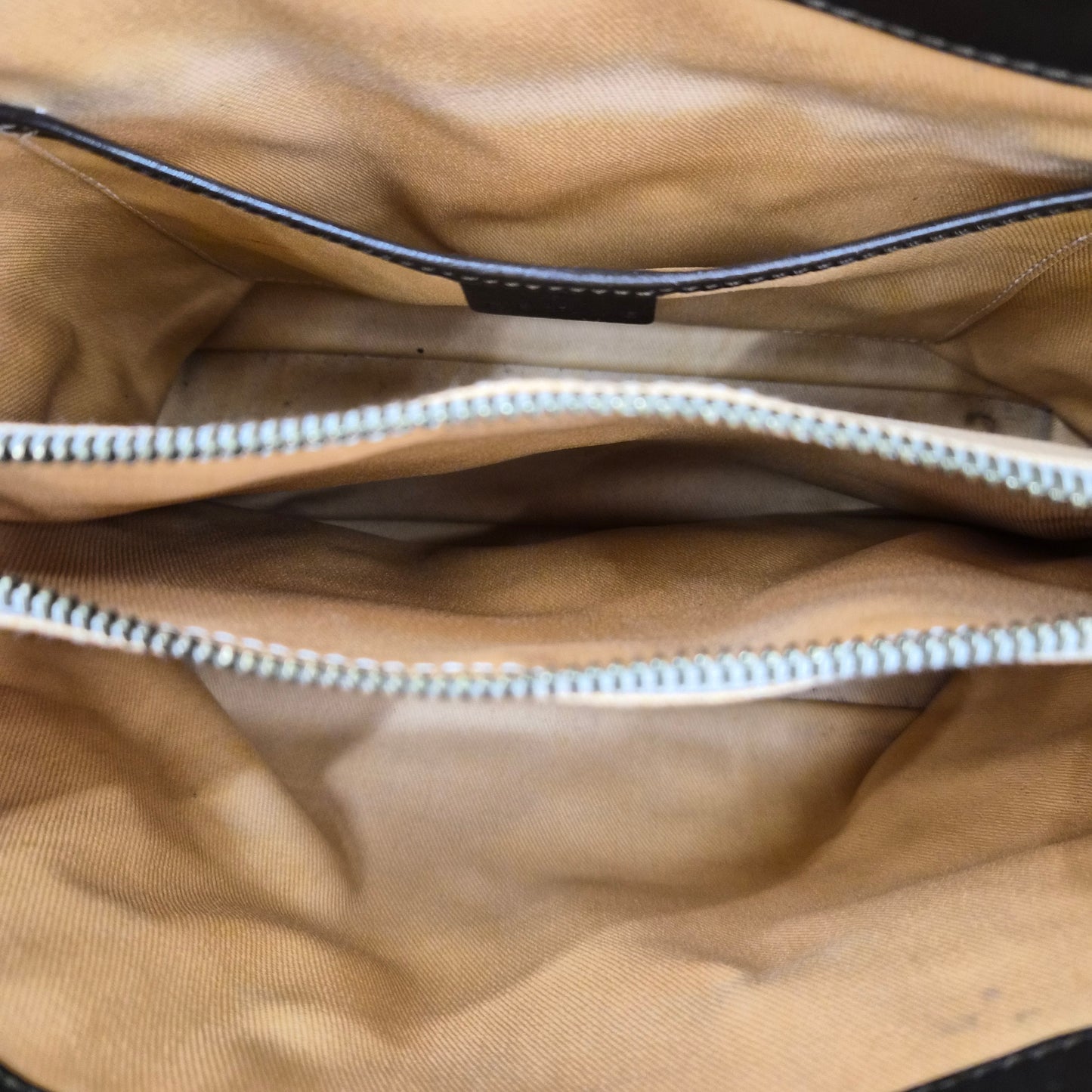 CELINE Handbag CE00/12 Brown Rank(B) Scratch/Damage