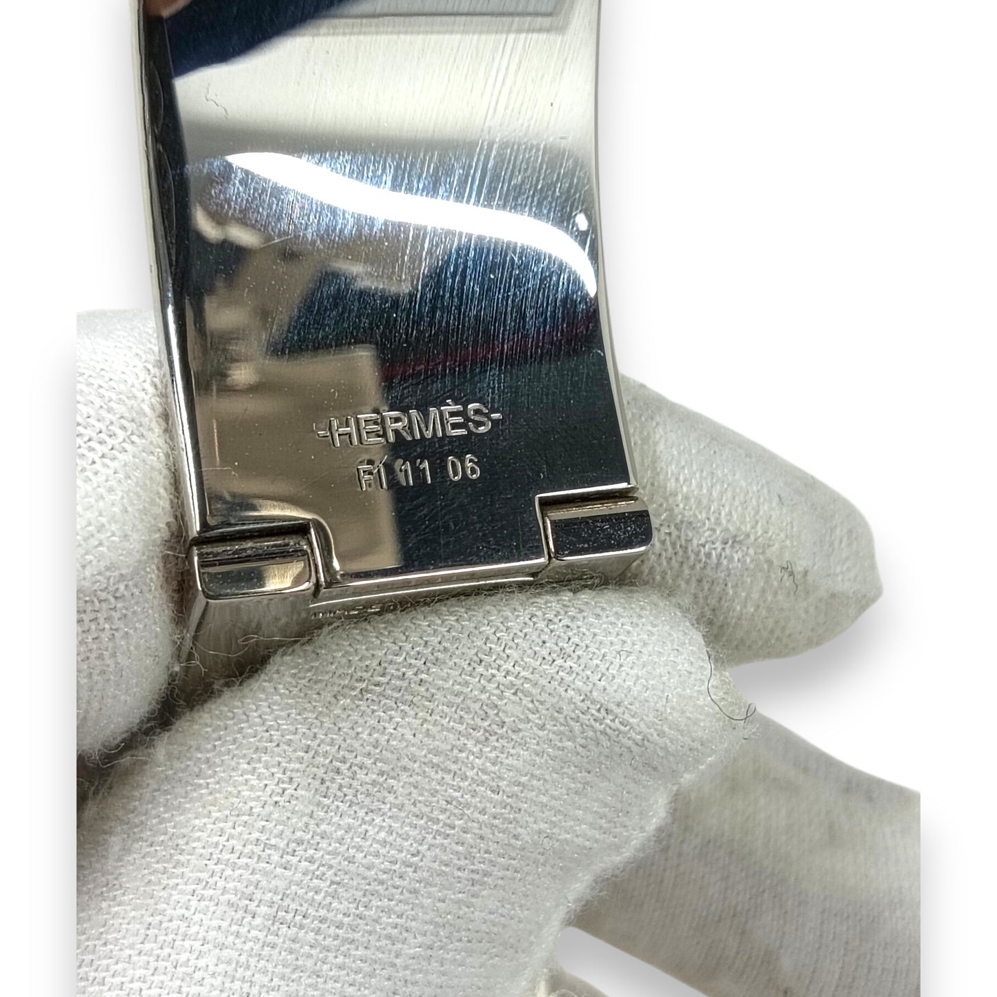 HERMES Bracelet Rank (B) Pink Clip H *Scratch