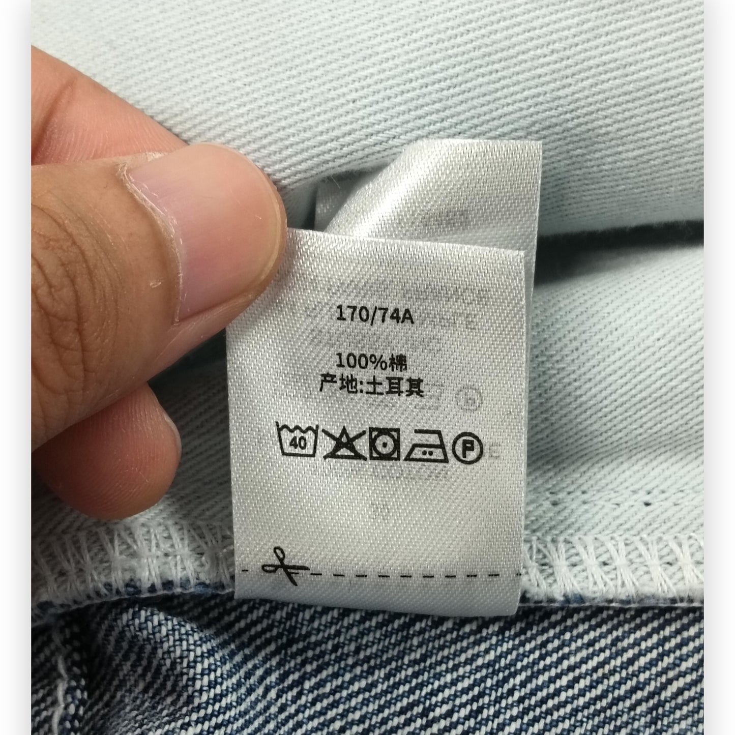 Stussy Denim Pants Size 30 Mens Blue 116482