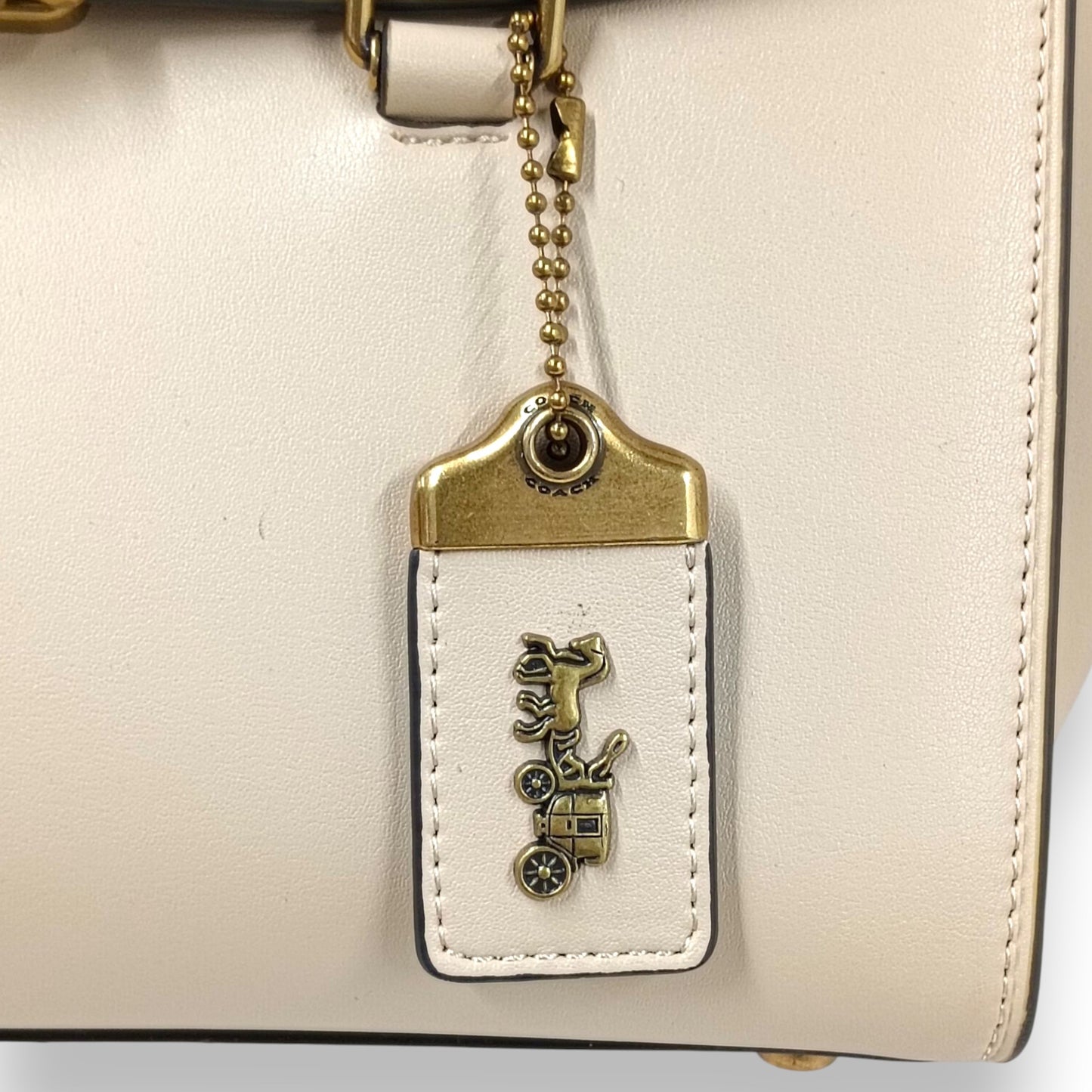 COACH 2WAY Bag CP119 Rank (B) Beige