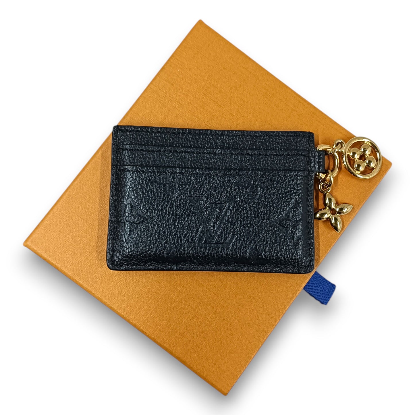LOUIS VUITTON Card Case M82132 Rank (A) Black/Gold *NFC