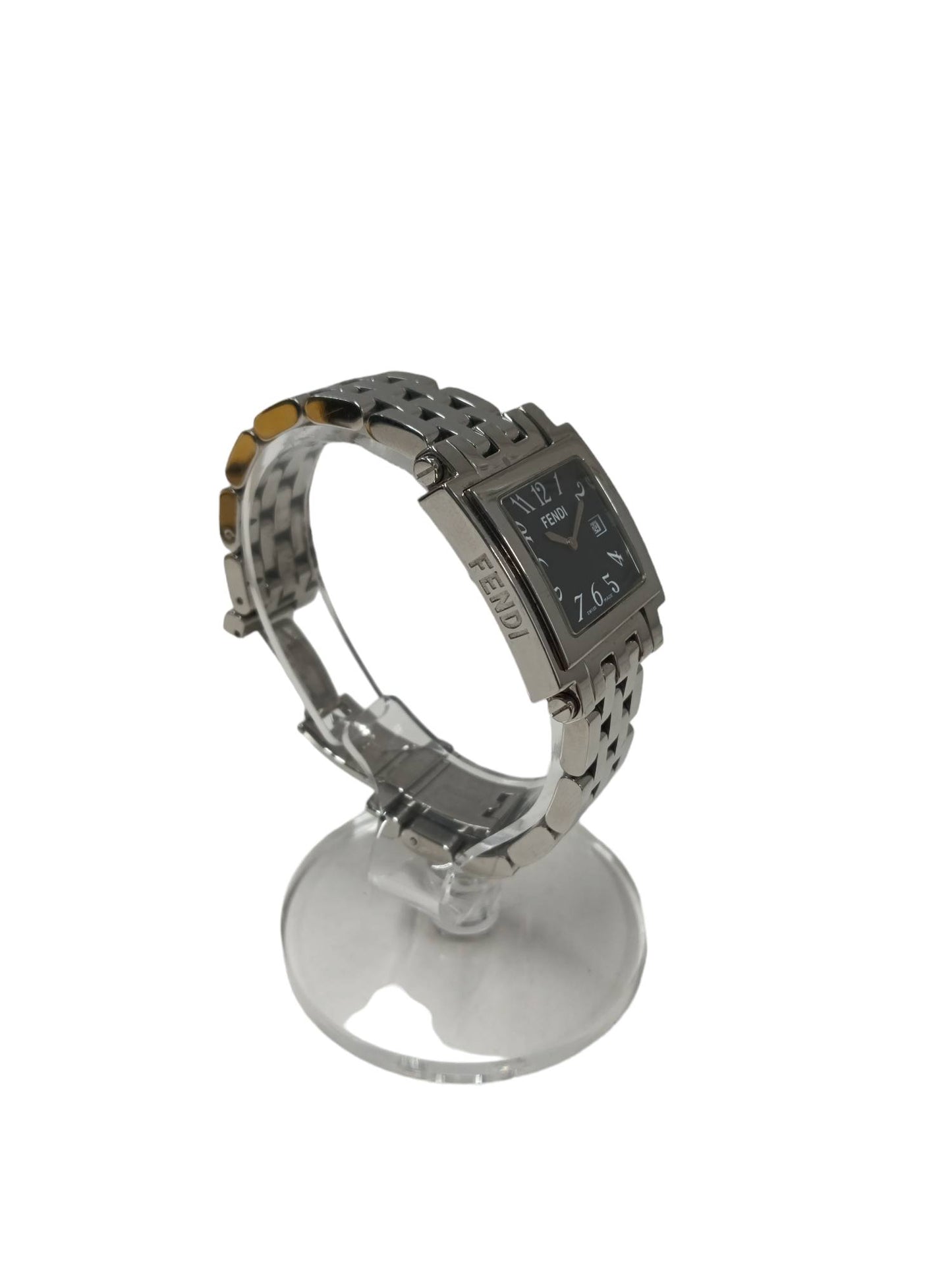 FENDI Wrist Watch 005-6000G-504 Rank B