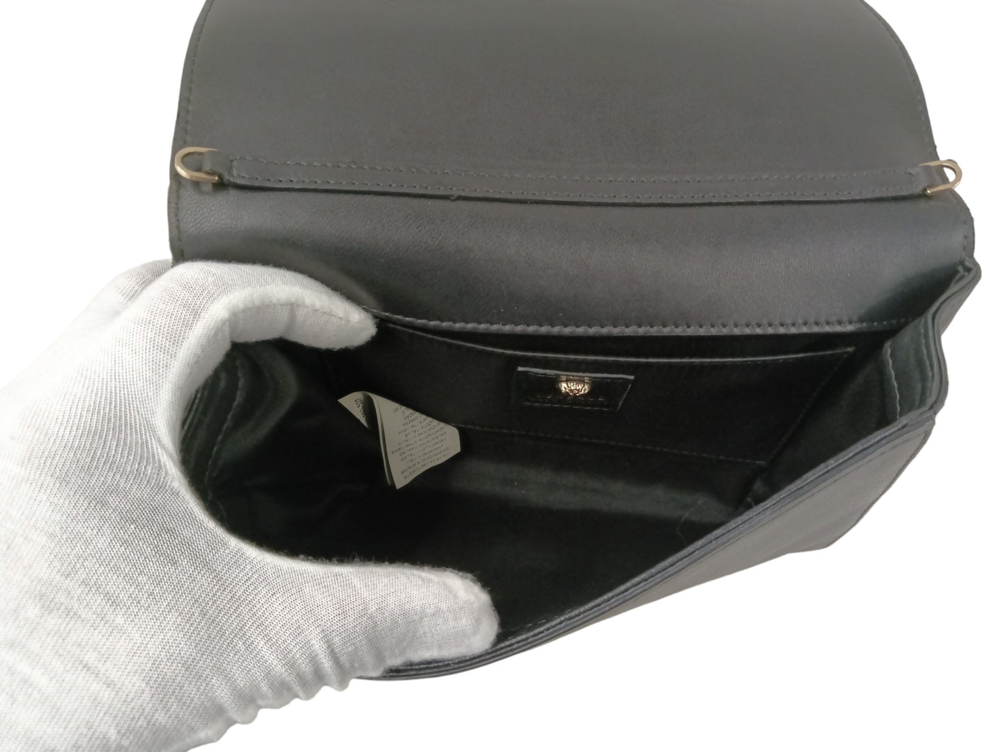 VERACE Clutch Bag DBSE591 Black *WITH OUT STRAP* Rank B