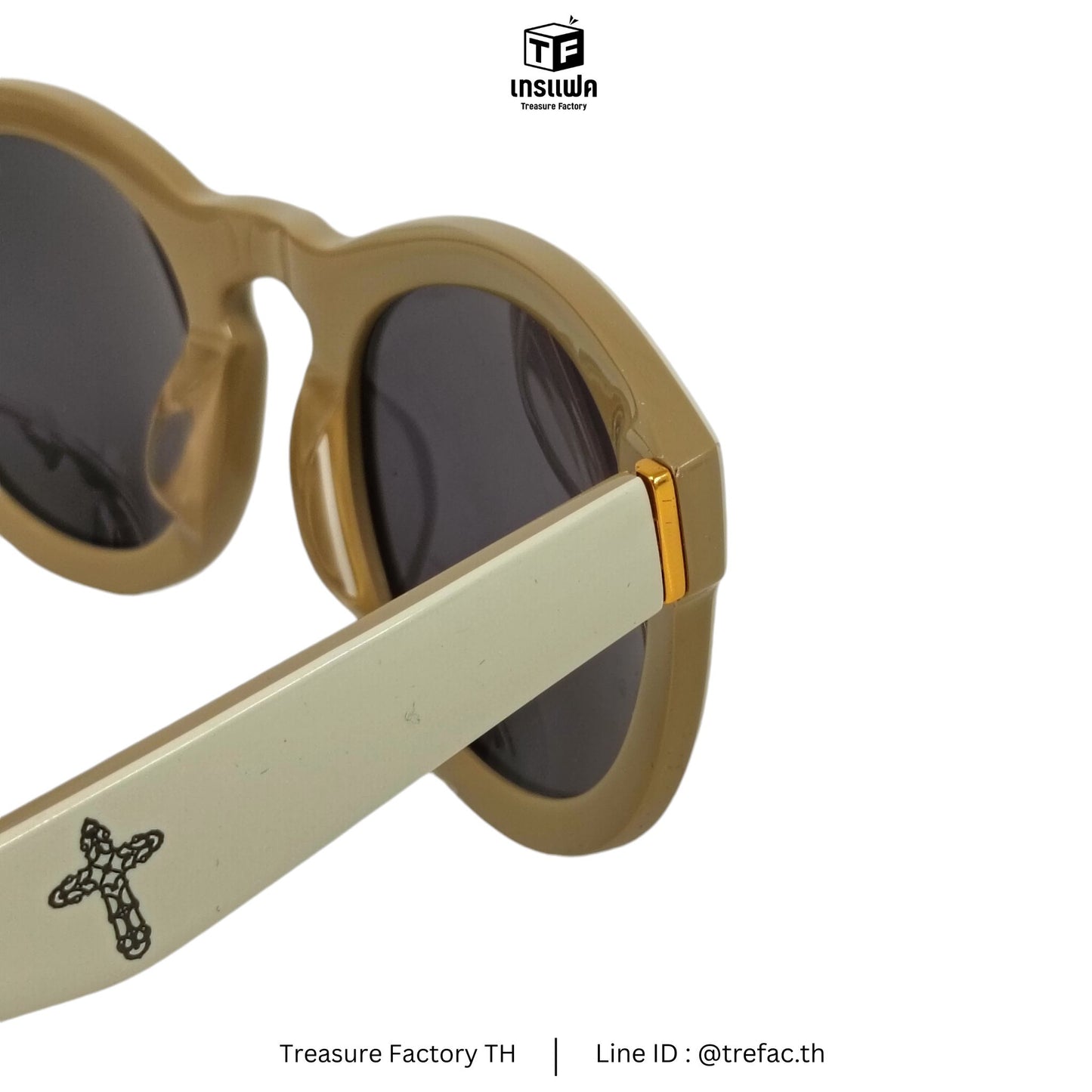 FRONT Sunglasses C02 Beige/Brown