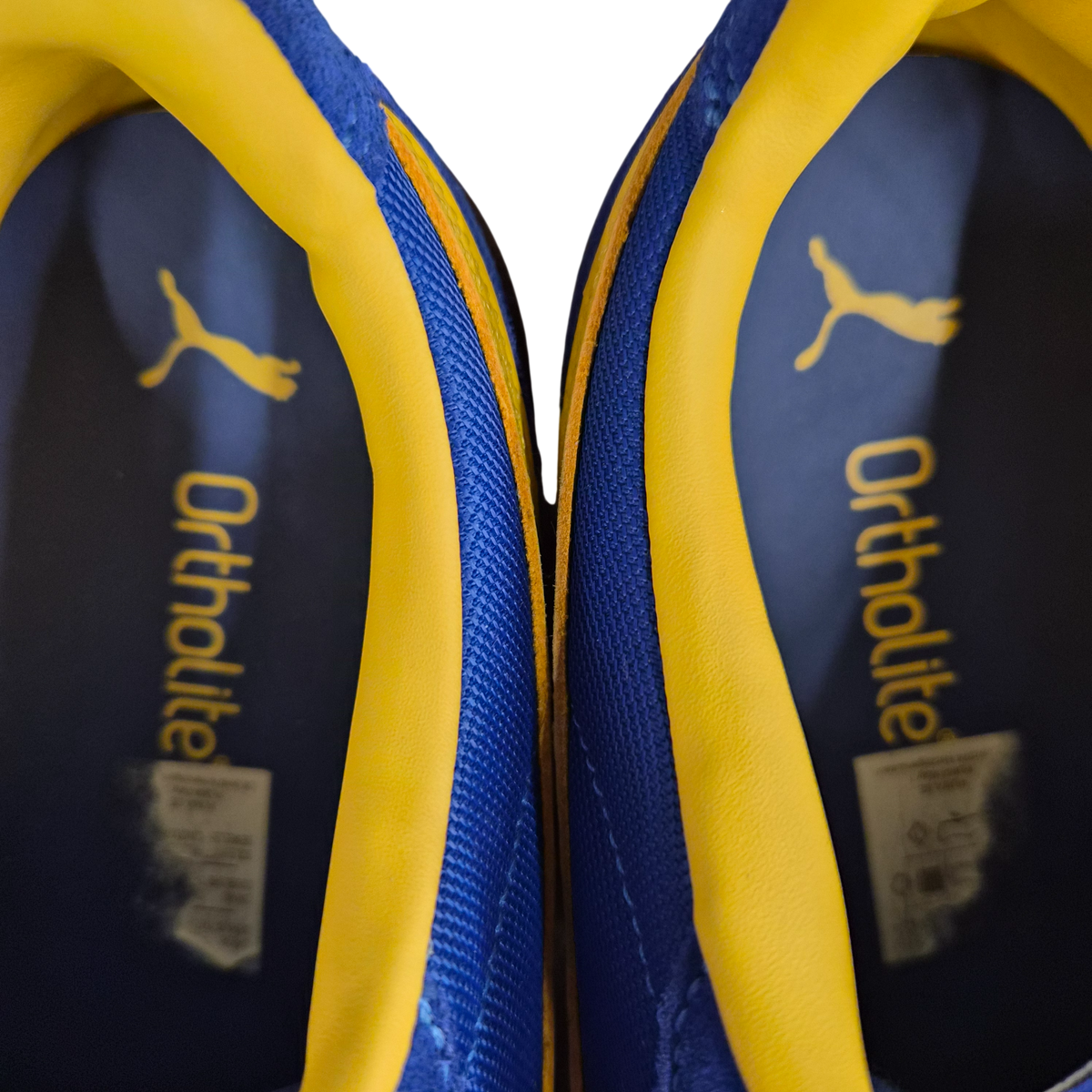 PUMA Sneaker SIZE 43 401364-02 Mens Blue And Yellow Rank(AB)