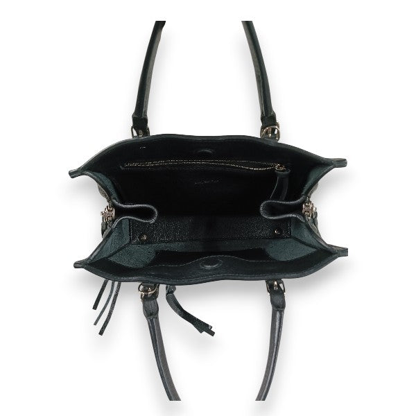 BALENCIAGA 2WAY Bag Papier Mini A4 Zip A 358333 Rank (B) Black Damage 1000.W.002123