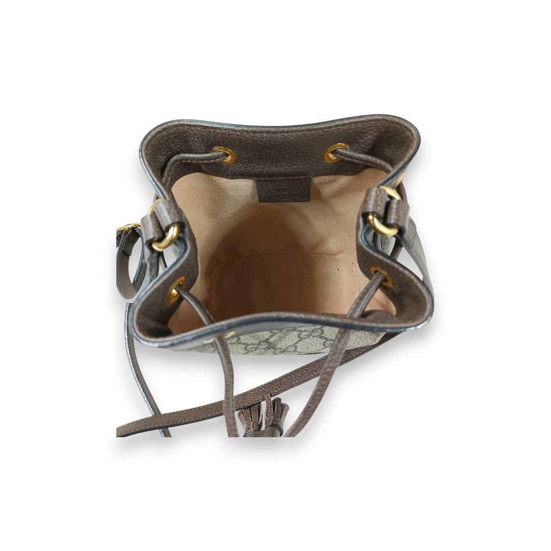 GUCCI Bucket Bag 550620 Rank(B) Brown 213317