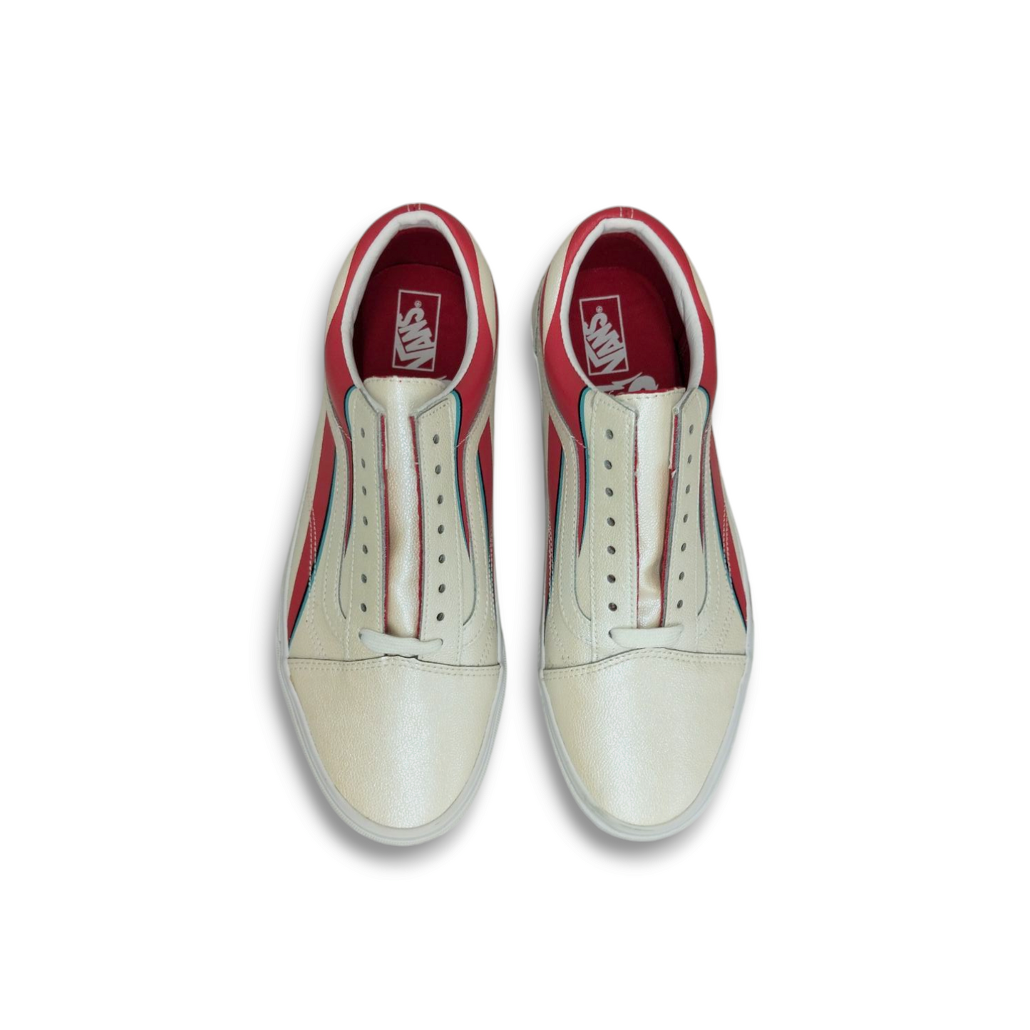 VANS Sneaker 721356 Red And Ivory *Stain* Rank B