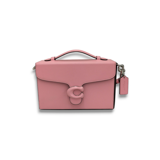 COACH 2WAY Bag CH750 Pink *Stain tabby Box* Rank B