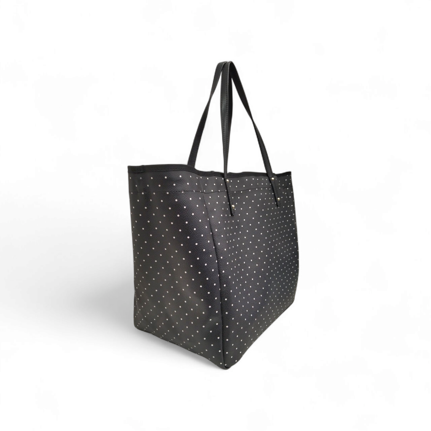 Kate Spade Tote Bag WKRU1735 Black And White Rank B