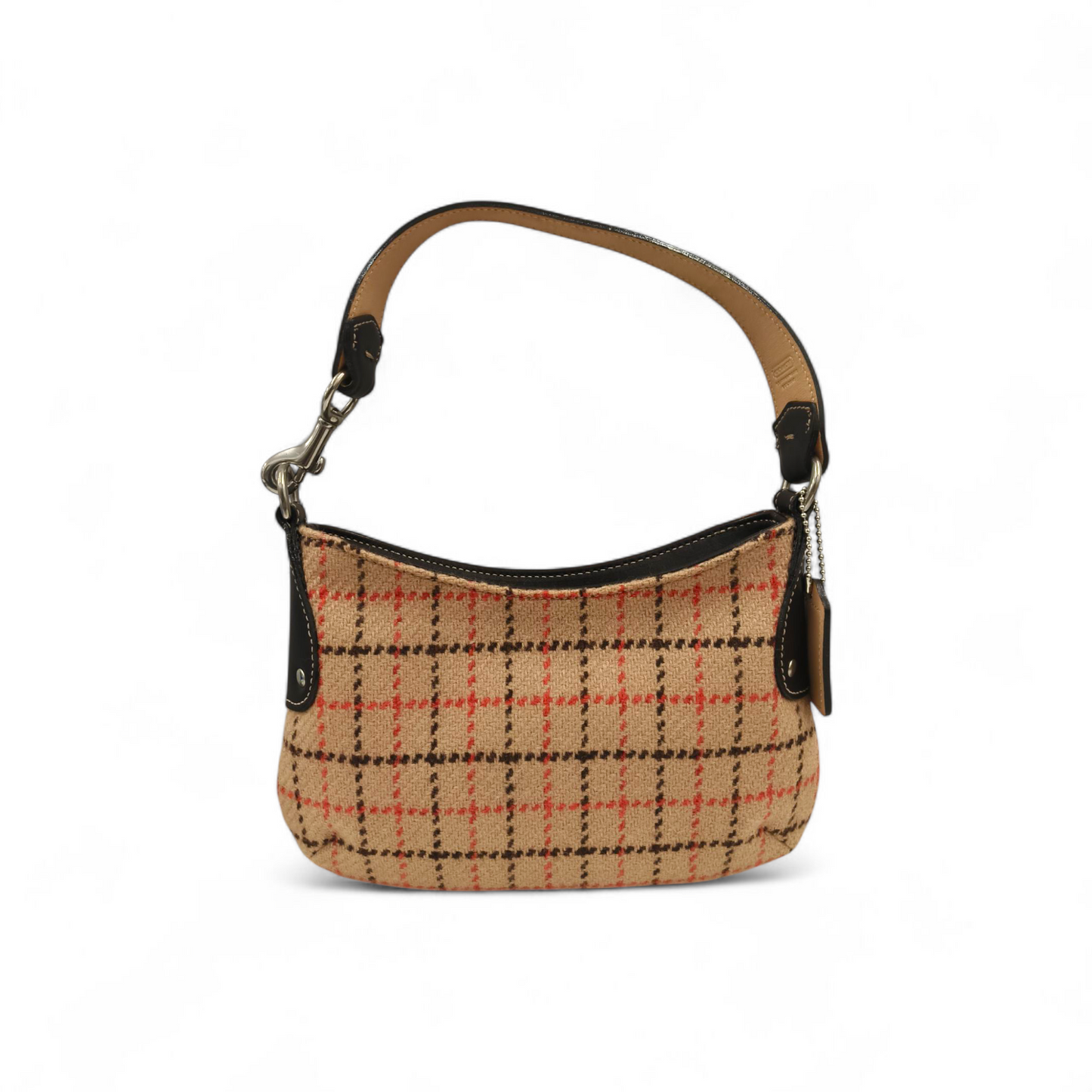 COACH Shoulder Bag E2P-9614 Brown Rank B