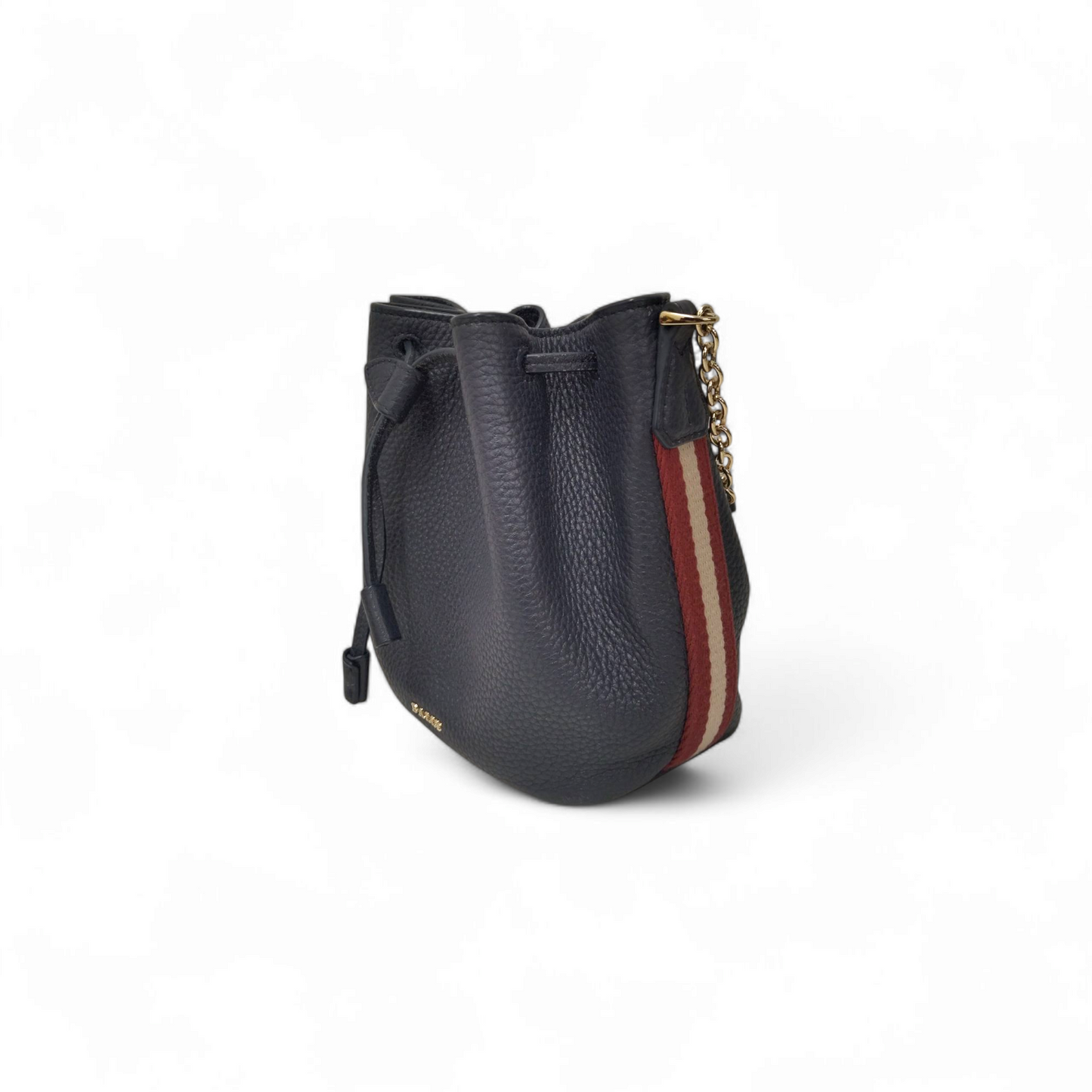 BALLY Shoulder Bag Navy Rank A