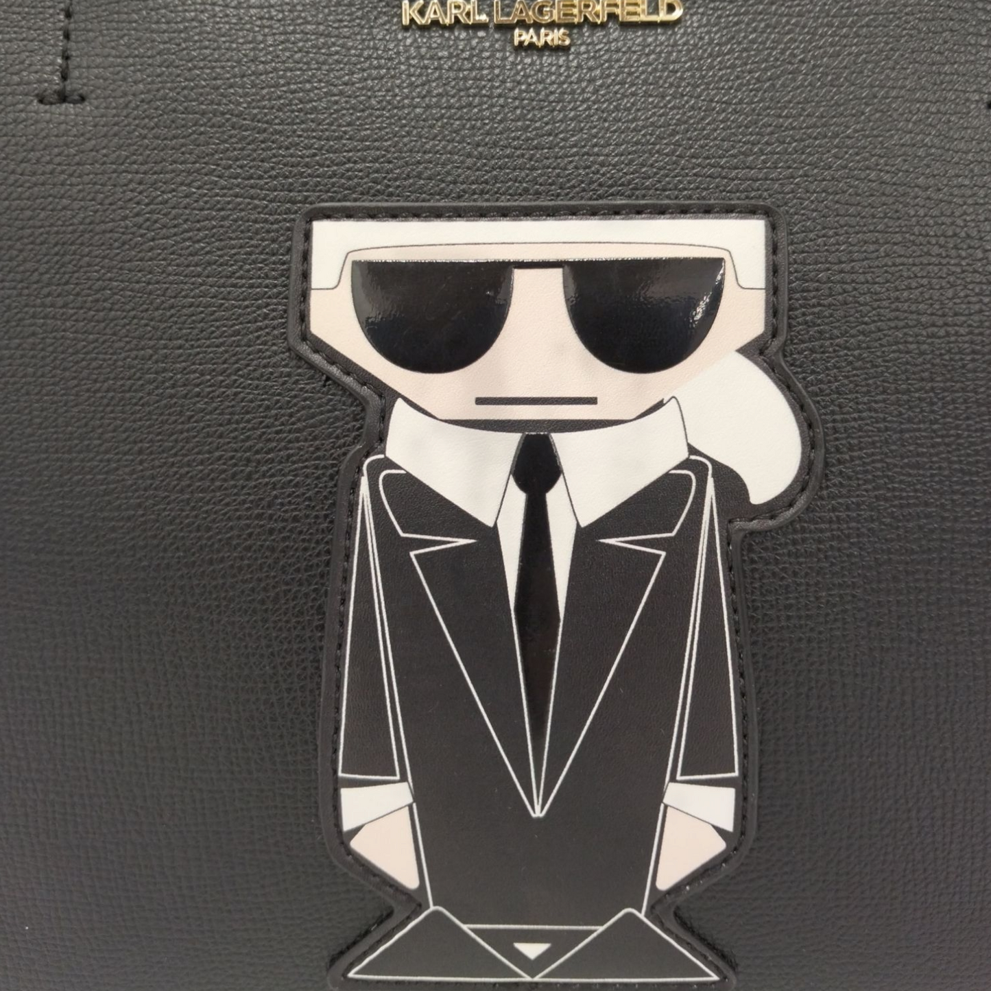 KARL LAGERFELD 2WAY Bag Black Rank A