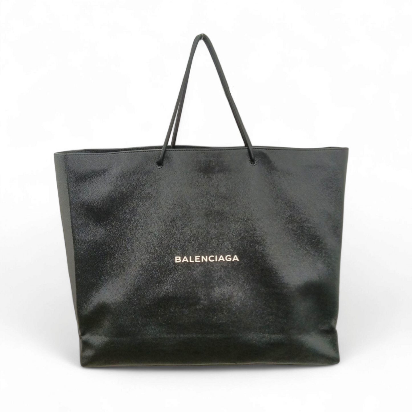 BALENCIAGA Tote Bag 482543 1060 Black Rank B