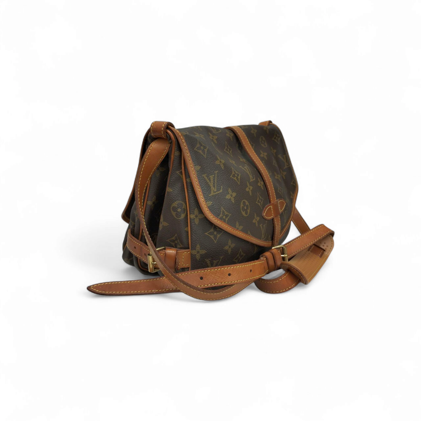 LOUIS VUITTON Shoulder Bag Monogram Brown AR0925 M42256 Rank B