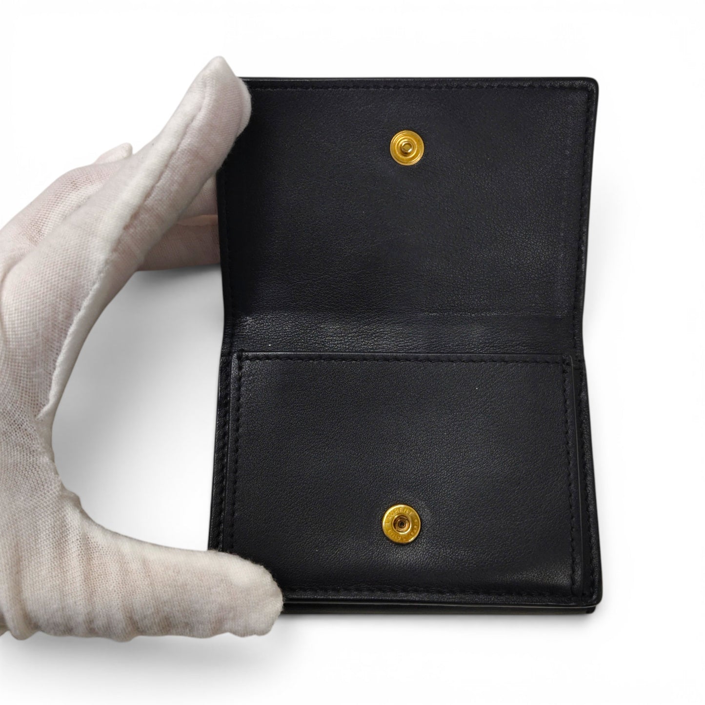 Saint Laurent Paris Wallet TGN459880 Navy Rank B
