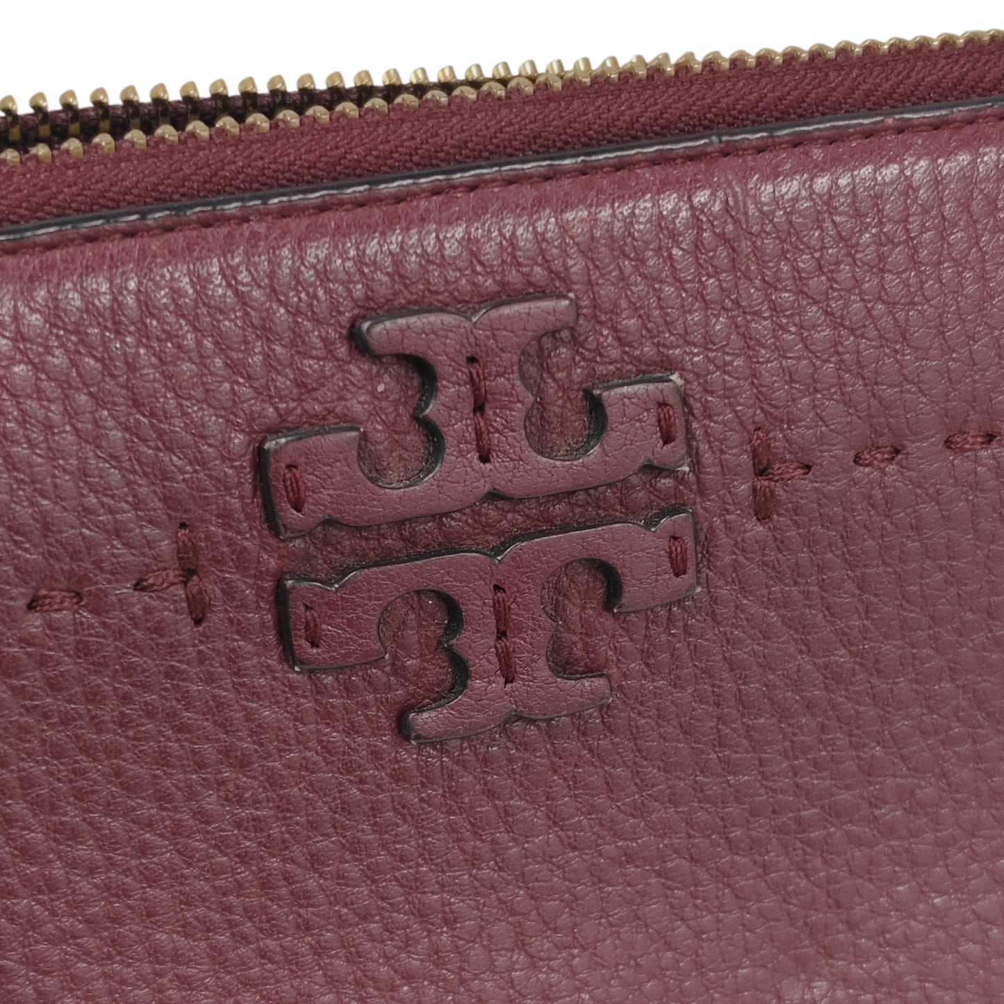 TORY BURCH Long Wallet Burgundy 10006102 Rank B