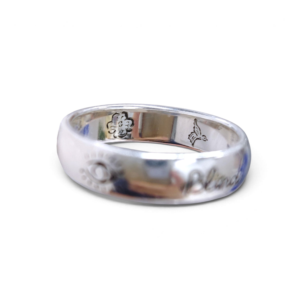 GUCCI RING RANK(B) AG925 17 BLIND FOR LOVE