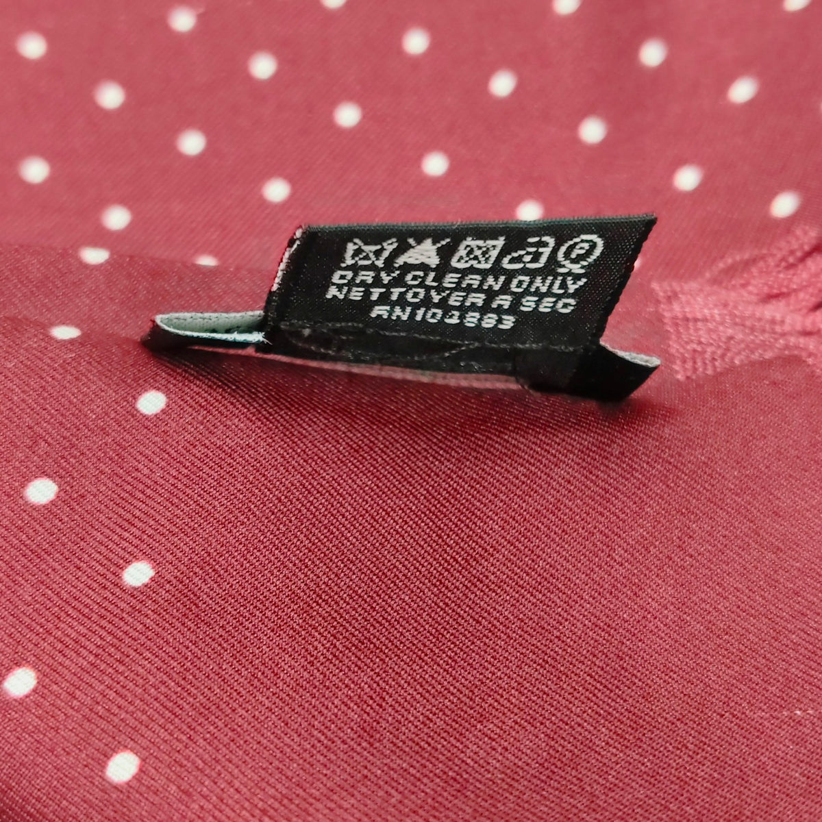DOLCE & GABBANA Scarf Rank(A) Burgundy