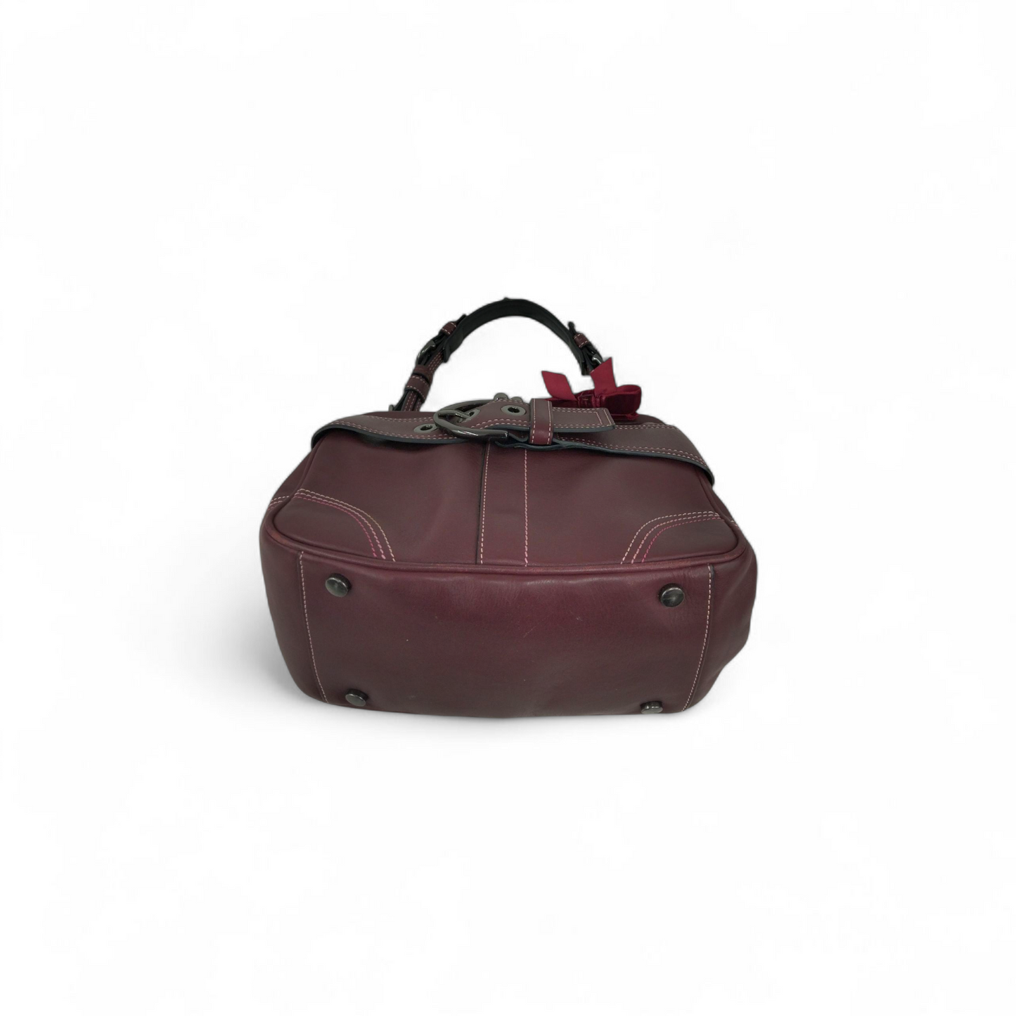 COACH Handbag 8A12 Red Rank (B)