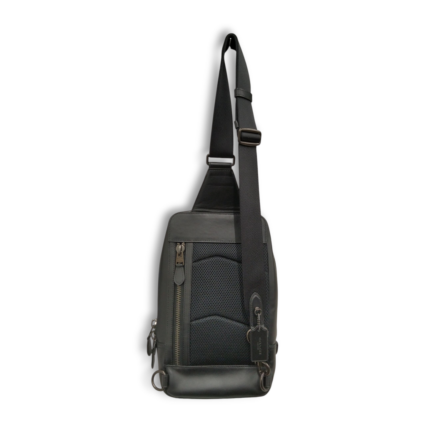 COACH Body Bag C5332 Black *Scratch* Rank AB