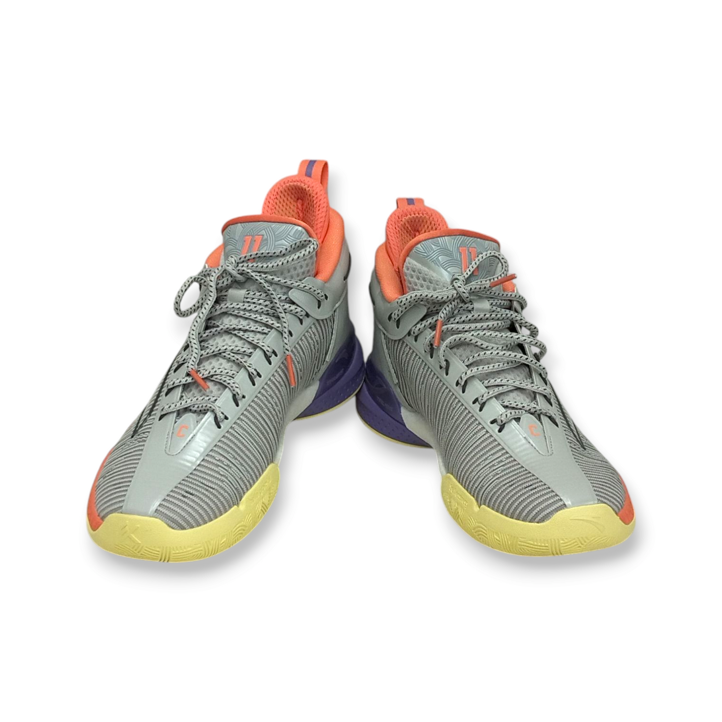 ANTA Sneaker SIZE 44 Mens 1124B11014 Gray/Multicolor Rank A