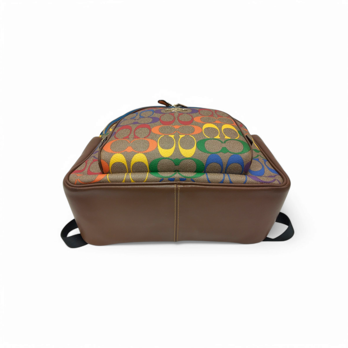 COACH Rucksack C2221 CA140 Brown/Multicolor *Stain* Rank AB