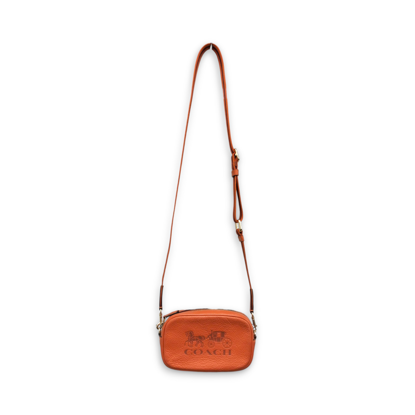 COACH Shoulder Bag F79212 Orange Rank B
