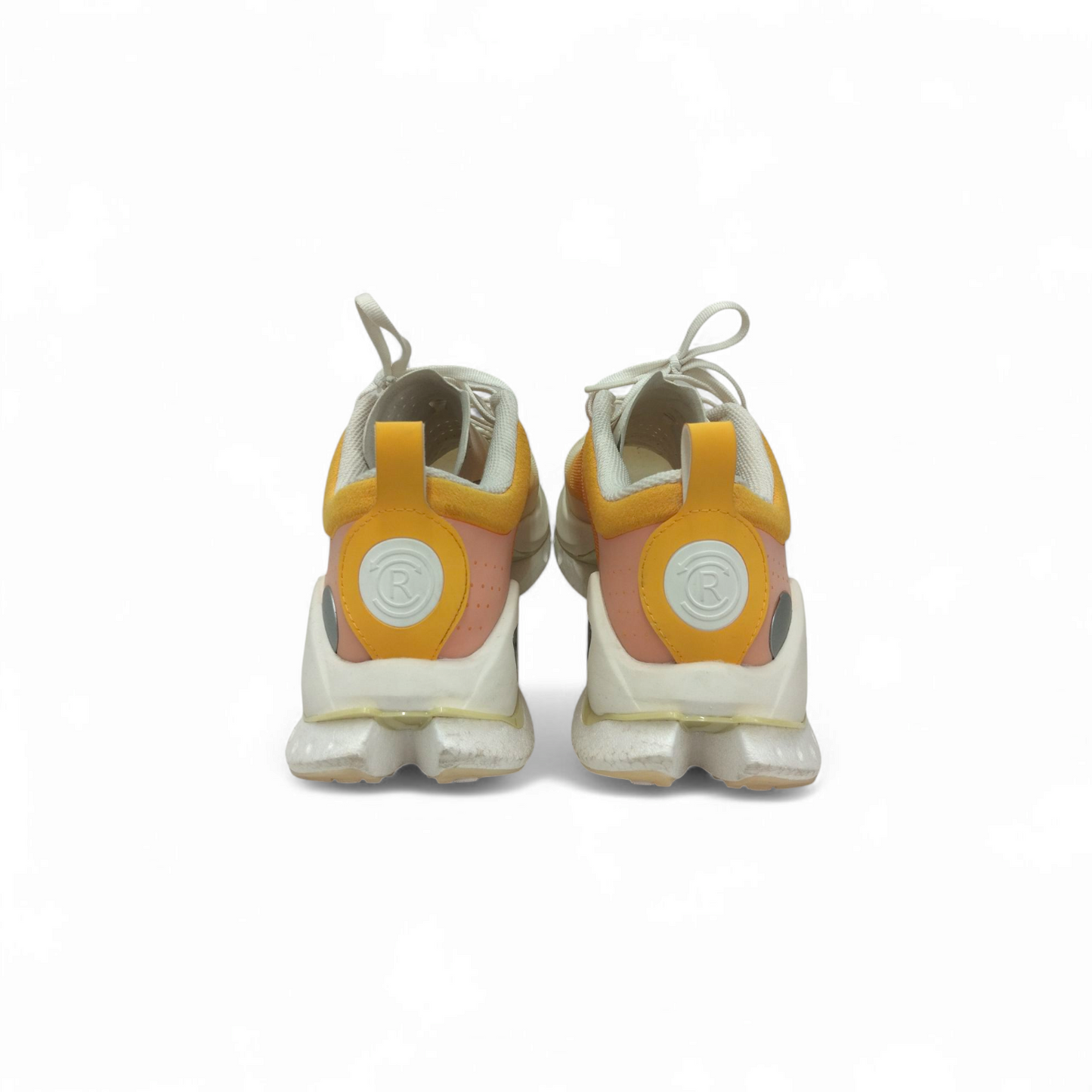 Li-Ning CRC Sneaker Size9 Mens Ivory/Orange Shadow ZGS083-1 Rank B