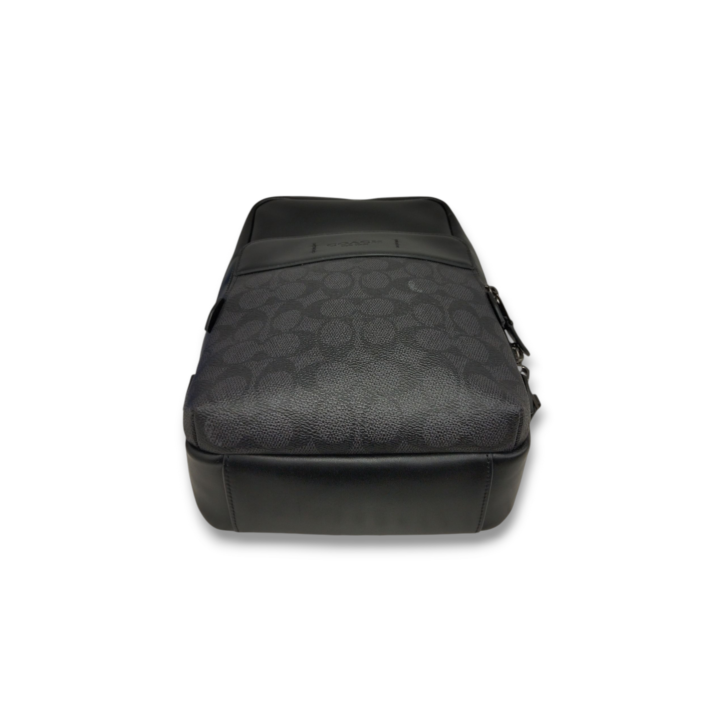 COACH Body Bag C5332 Black *Scratch* Rank AB