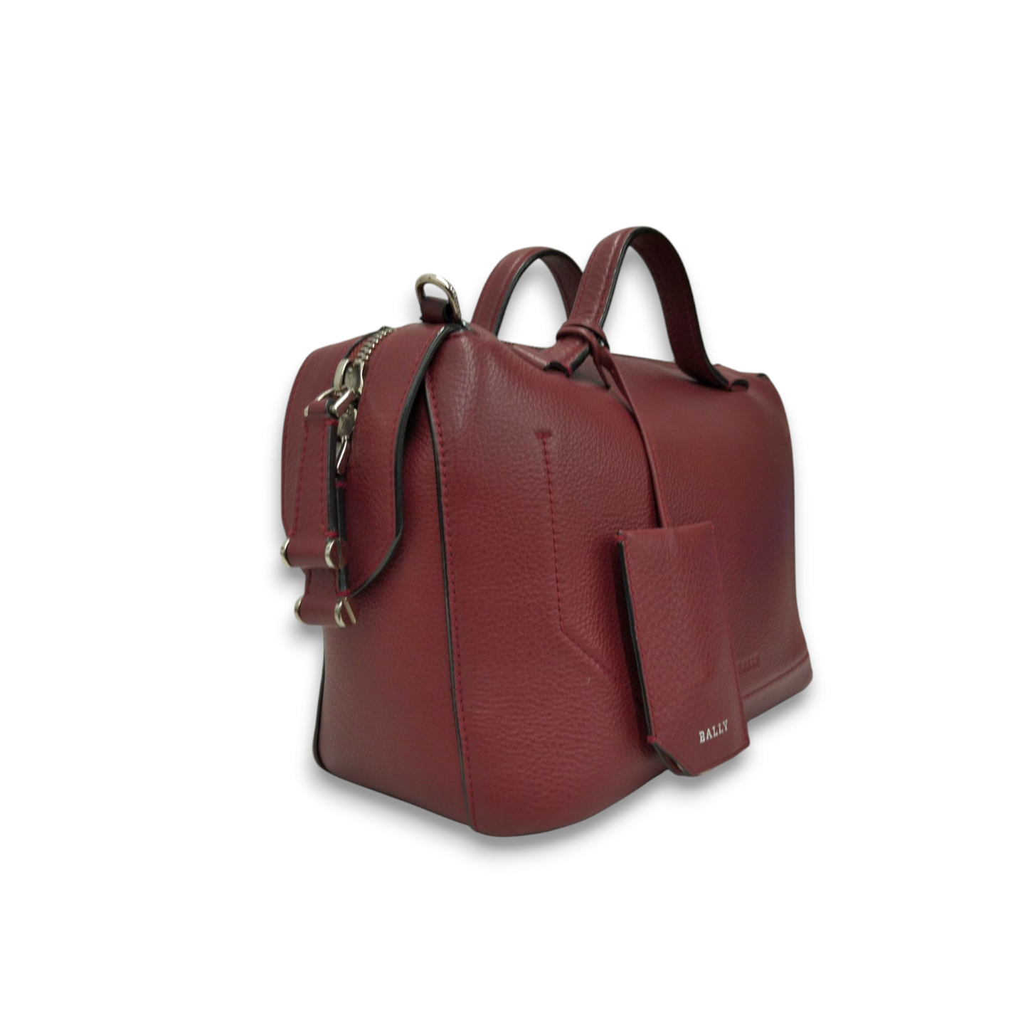 BALLY 2WAY Bag Kissen Red Rank A