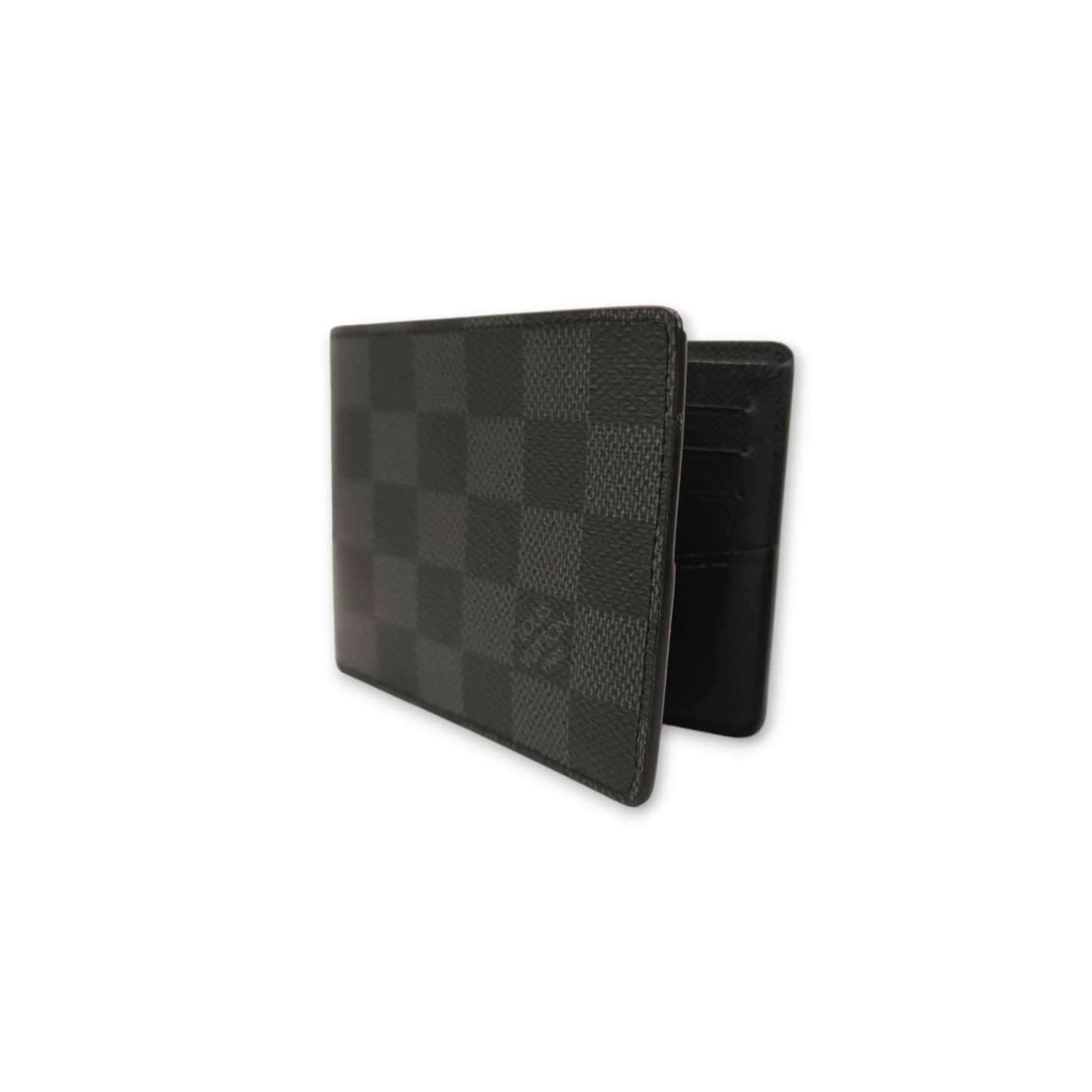 LOUIS VUITTON Wallet N63261 Black NFC Rank B