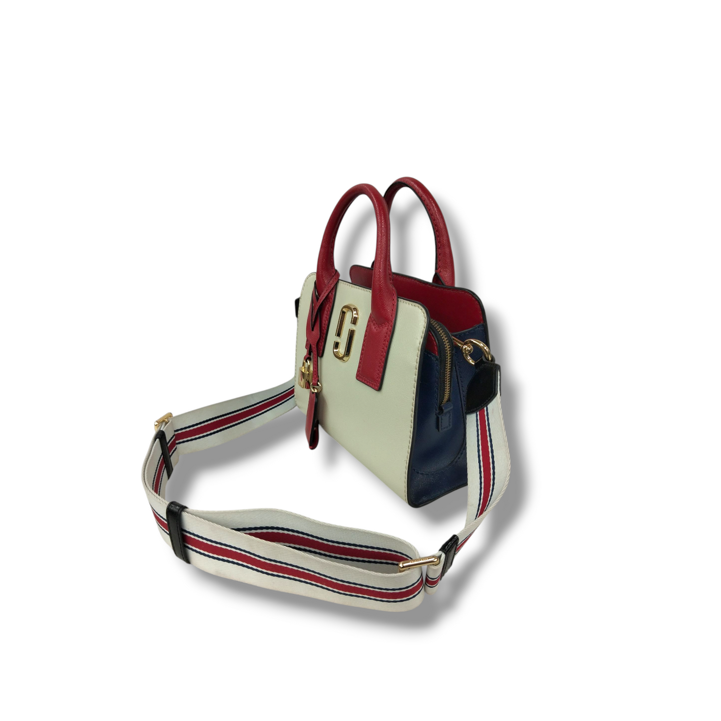 MARC JACOBS 2WAY Bag M0013267 Tricolor Color *Scratch/Stain* Rank B