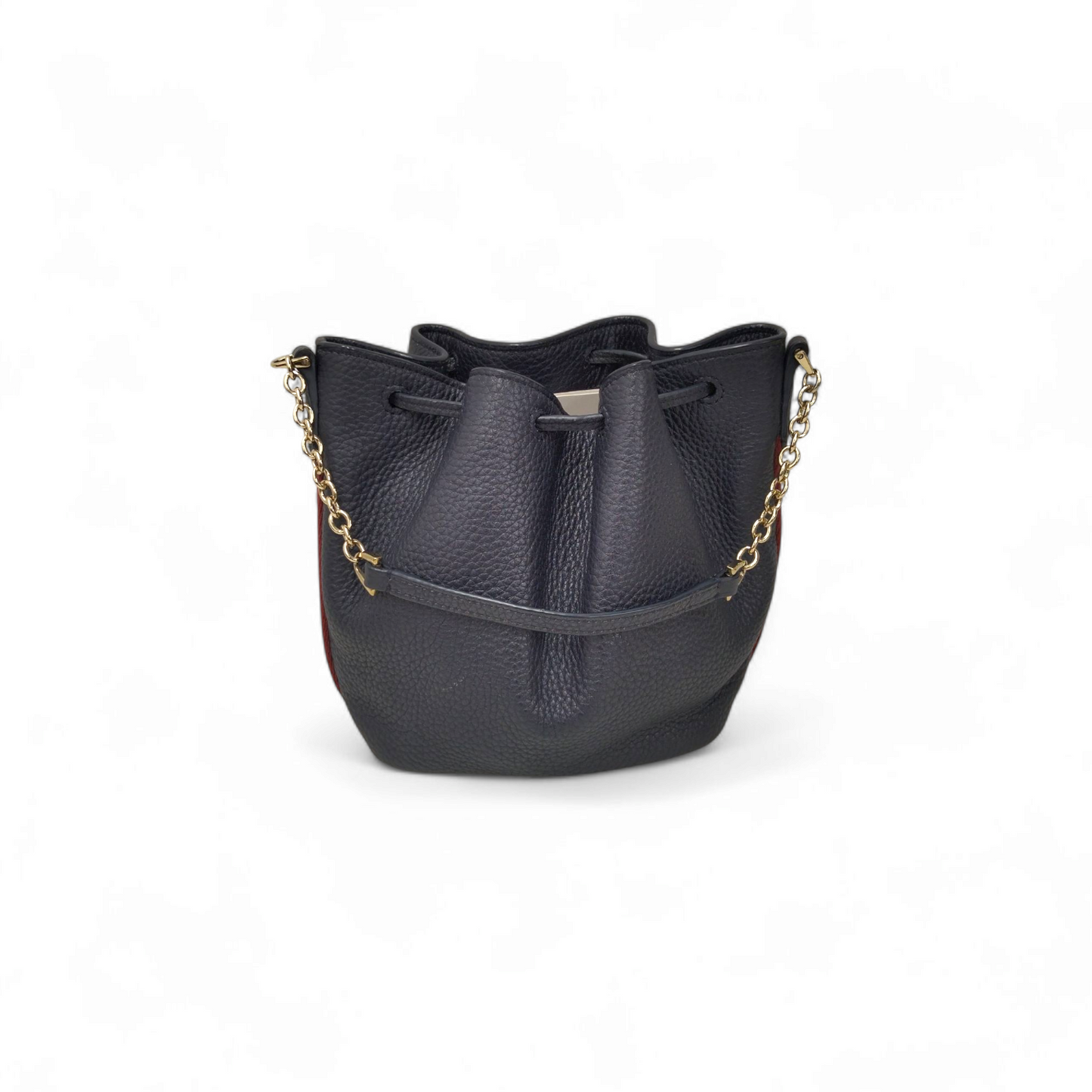 BALLY Shoulder Bag Navy Rank A