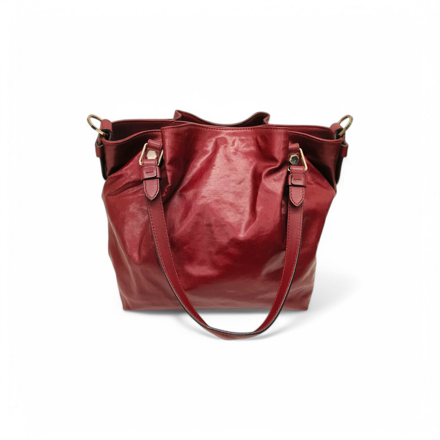 TOD'S 2WAY Bag Red Mini flower bag FF 33 *Damage* Rank B